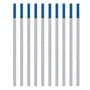 Eletrodo de Tungstenio c/Lantânio Ponta Azul 2.4mm x 150mm Para Solda Tig em Inox Venda Unitária -Importado