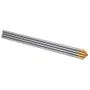 Eletrodo de Tungstenio c/Lantanio Ponta Dourada 2.4mm x 150mm Para Solda Tig em Inox Venda Unitária -Importado