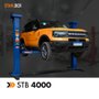 Elevador de Veiculos STB 4.000kg Trifásico 380V Cor Azul -Stahlbox