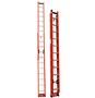 Escada Extensivel Fibra deVidro 22 X 37 Degraus 6.60 X 12.00MT -  Escadas Santa Catarina