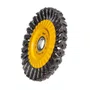Escova Circular Trançada de Aço 6" x 1/2" x 7/8" x 0,50mm - Pequi