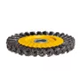Escova Circular Trançada de Aço 6" x 1/2" x 7/8" x 0,50mm - Pequi