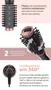 Escova de Cabelo Rotativa Della 1200/1000W Bivolt -Agratto