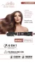 Escova de Cabelo Rotativa Della 1200/1000W Bivolt -Agratto
