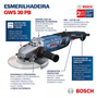 Esmerilhadeira Ângular 9'' Pol GWS 30-230 PB 2.800W 220V -Bosch