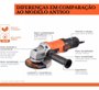 Esmerilhadeira Angular 4.1/2'' Pol. 920W G720X6D C/06 Discos 220V -Black Decker