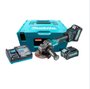 Esmerilhadeira Angular 5'' Pol. 40V GA008GM201 +02 Baterias 4AH + Carregador 220V e Maleta -Makita