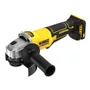 Esmerilhadeira Angular a Bateria 20V DCG408P2-BR 4.1/2'' +2 Baterias 5ah +Carregador e Bolsa -Dewalt