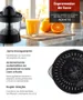 Espremedor de Frutas 700ML 25W Preto 220V AEDF01L-01 -Agratto