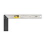 Esquadro para Carpinteiro 12'' Pol. com Cabo Plástico 3550100012  -Vonder