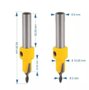 Fresa para Escariar Madeira 10mm Cabeça Conica 5314100010 -Vonder