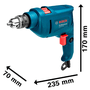 Furadeira 3/8"  450W com Impacto GSB 450 RE Bosch