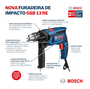 Furadeira D Impacto Bosch Gsb 13Re 750W 220V + 23 Acessórios