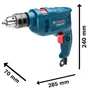 Furadeira de Impacto 550W GSB550 com 3 brocas Bosch