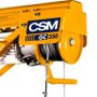 Guincho de Coluna GC 350kg com Motor 1,25CV Sem Balde Monofásico 220V -CSM