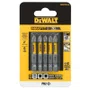 Jogo de Bit Phillips PH2 50MM MAXFIT 2IN com 05 Peças DWAF2PH25H -Dewalt