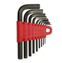 Jogo de Chave Hexagonal Tipo L 1.5 a 10mm com 9 Peças R36605109 Gedore Red