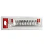 Jogo de Chaves Soquete Encaixe de 1/4 Pol. com 13 Peças R48008013 Gedore Red