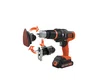 Jogo de Ferramentas Matrix Bateria 20V 3 Cabeçotes Black&Decker MTX20K3B-BR