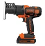 Jogo de Ferramentas Matrix Bateria 20V 3 Cabeçotes Black&Decker MTX20K3B-BR