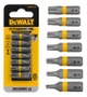 Jogo de Pontas Bits P/Parafusar Torx com 07 Peças Maxfit Ultra -Dewalt