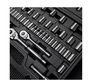 Jogo de Soquetes Sextavado 1/4" Encaixe mm E pol com 85 Peças Stmt71651 Stanley