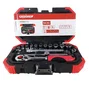 Jogo de Soquetes Sextavados 4MM A 13MM Encx 1/4" 16 Peças R49003016 Gedore Red