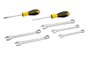 JOGO SOQUETE 1/2 C/21PC 10A19MM + COMBIN + FENDA STM45513-LA
