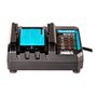 Kit Carregamento 18V DC18WC + 02 Baterias 5ah e Maleta Bivolt -Makita