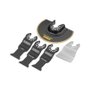 Kit de Lâminas Multicortadoras Oscilantes com 05 Peças + Maleta -Dewalt