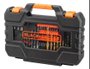 Kit Ferramentas Brocas Bits E Pontas 104 A7230 Black Decker