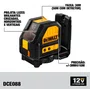 Kit Furadeira/Parafusadeira de Impacto Dewalt + Nível Laser DCK205D2T 2 Baterias + carregador bivolt