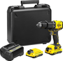 Kit Parafusadeira/furadeira De Impacto Sbd715c2ka-br Stanley