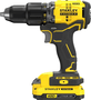 Kit Parafusadeira/furadeira De Impacto Sbd715c2ka-br Stanley