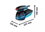 LIXADEIRA EXCENTRICA GEX 125 1 AE BOSCH 220V