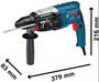 MARTELETE PERFU/ROMPE 850W GBH 2-28D 3,2J 28MM BOSCH