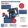 Martelete Perfurador/Rompedor 18V GBH 185-LI SB 1,9J 22MM Sem Bateria e Carregador -Bosch