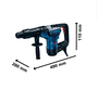 Martelo Perfurador / Rompedor 1100W GBH 5-40 D