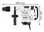 Martelo Perfurador / Rompedor 1150W GBH 5-40 DCE