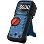 Multimetro Digital GDC 600-15 CAT III 600V AC/DC +Pilhas e Bolsa -Bosch