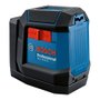 Nivel a Laser 2 linhas Verdes 12M GLL 12-22G de Chão + Pilha -Bosch