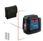 Nivel a Laser 2 Linhas Vermelhas 12M GLL 12-22 de Chão + Pilha -Bosch