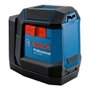 Nivel a Laser 2 Linhas Vermelhas 12M GLL 12-22 de Chão + Pilha -Bosch