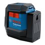 Nivel a Laser 2 Linhas Vermelhas 12M GLL 12-22 de Chão + Pilha -Bosch