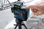 Nivel a Laser 360G GLL 80-33 G 160M Linhas Verde de Chão + Pilha -Bosch