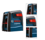 Nível a Laser 2 Linhas Vermelho 12m com Bolsa GLL 2-12 BOSCH