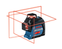 Nível A Laser Bosch 80 Metros 360º Com Maleta Gll 3-80