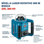 NIVEL A LASER ROTATIVO GRL 300HV BOSCH