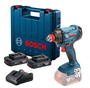 Parafusadeira / Chave de Impacto GDX 180-LI com 02 Baterias + Carregador Bivolt e Maleta -Bosch
