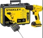 Parafusadeira de Impacto 12V 3/8'' SCH121S1K-BR +Kit Carregamento Bivolt e Maleta -Stanley